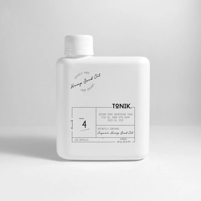 The Tonik Organic Hemp Seed Oil Capsules 210g