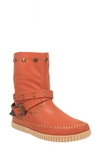 Dingo Women's Malibu Moccasins Boots Women's Shoes In Rust Leather