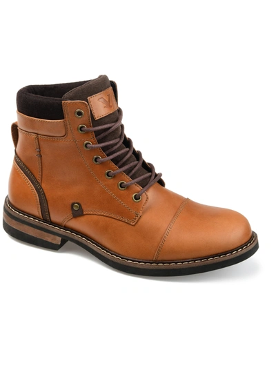 Territory Men's Yukon Cap Toe Ankle Boot Men's Shoes In Brown