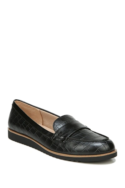 Lifestride Zee Croc Embossed Leather Loafer In Multi