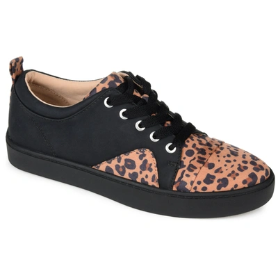 Journee Collection Collection Women's Tru Comfort Foam Kyndra Sneakers In Black