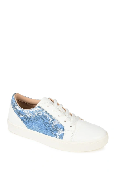 Journee Collection Women's Lynz Wide Sneakers In Blue