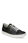 Ecco Women's Soft Classic Lace-up Sneakers Women's Shoes In 01001black