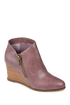 Journee Collection Journee Women's Tru Comfort Foam Glam Wedge Bootie In Purple
