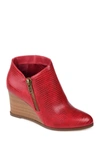 Journee Collection Women's Glam Wedge Booties In Red
