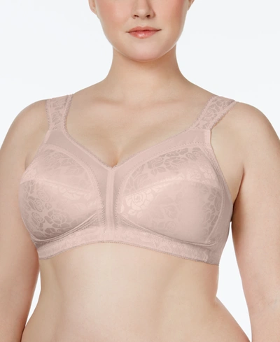 Playtex 18 Hour Ultimate Shoulder Comfort Wireless Bra 4693 In Toffee (nude )