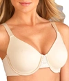 Vanity Fair Full Figure Beauty Back Smoothing Minimizer Bra 76080 In Damask Neutral