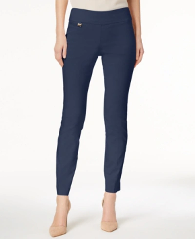 Alfani Plus ​Tummy-Control Pull-On Slim Pants