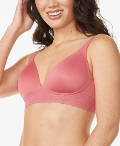 Warner's Cloud 9 Wire-free Bra Ro5691a In Baroque Rose