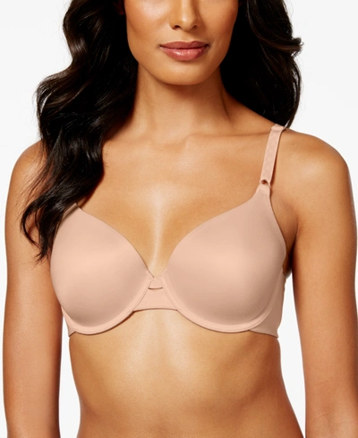 Warner's Cloud 9 Full Coverage Underwire Bra Rb1691a In Toasted Almond (nude )
