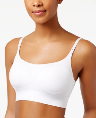 Warner's Easy Does It Adjustable Bralette Rm0911a In White
