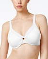 Olga Lace Necklace Minimizer Bra 35912 In White