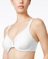 Olga Signature Support Satin Underwire Bra 35002 In White