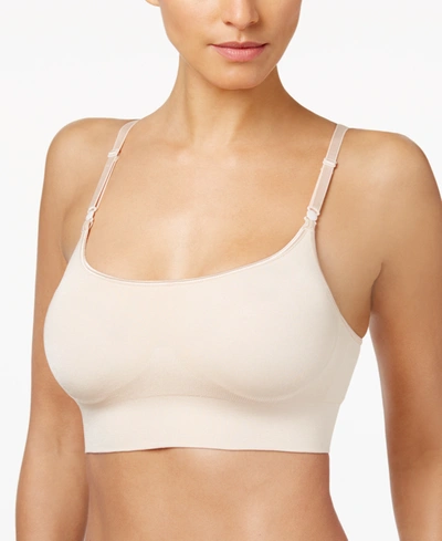 Warner's Easy Does It Adjustable Bralette Rm0911a In Butterscotch (nude )