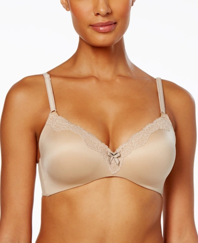 Maidenform Comfort Devotion Extra Coverage Shaping With Lift Wireless Bra 9456 In Latte Lift (nude )
