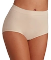 Vanity Fair Seamless Smoothing Comfort Brief Underwear 13264, Also Available In Extended Sizes In Damask Neutral