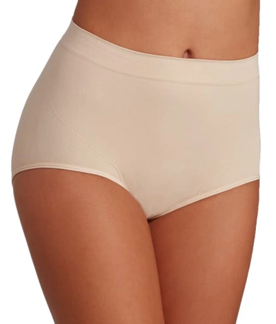 Vanity Fair Seamless Smoothing Comfort Brief Underwear 13264, Also Available In Extended Sizes In Damask Neutral