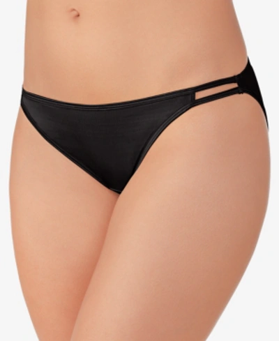 Vanity Fair Illumination Plus Size Bikini Underwear 18810 In Midnight Black