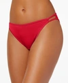 Vanity Fair Illumination String Bikini Underwear 18108 In Gallahad Red