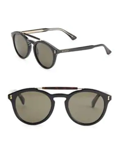 Gucci circle sunglasses mens on sale