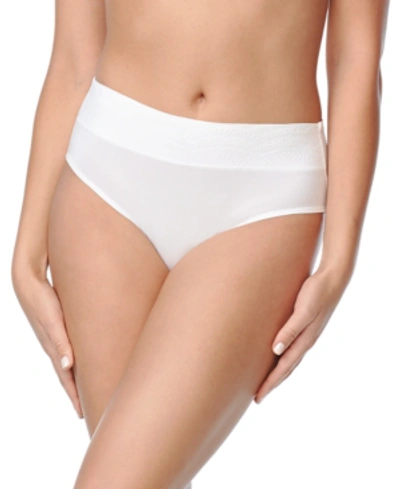 Warner's Warners Women's No Pinching. No Problems. Lace Trim Hipster Underwear Ru7401p In White