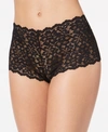 Maidenform Casual Comfort Lace Boyshort Underwear Dmclbs In Black Lace