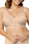 Glamorise Women's Full Figure Plus Size Magiclift Original Wirefree Support Bra In Blush