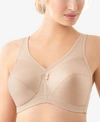 Glamorise Women's Full Figure Plus Size Magiclift Active Wirefree Support Bra 1005 In Cafe