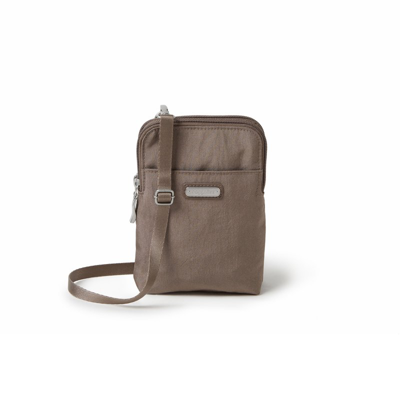 Baggallini Take Two Rfid Bryant Crossbody In Brown