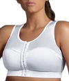 Enell Full Figure High Impact Wire-free Sports Bra In White