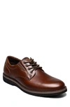 Nunn Bush Men's Denali Waterproof Leather Plain Toe Oxford In Brown Ch