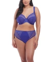 Elomi Full Figure Charley Stretch Lace Bra El4382, Online Only In Ultramarine