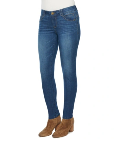 Democracy Ab Solution Straight Leg Jean In Indigo Wash In Multi