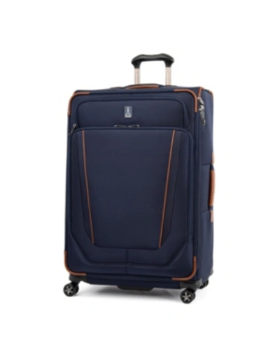 Travelpro Closeout!  Crew Versapack 29" Softside Check-in Spinner In Patriot Blue
