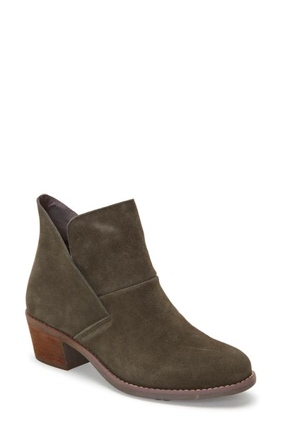Me Too Zetti Bootie In Moss Suede