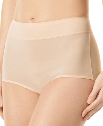 Warner's No Pinches No Problems Brief Underwear 5738 In Butterscotch (nude )