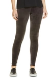 Felina Essentials Suede Legging In Sparrow