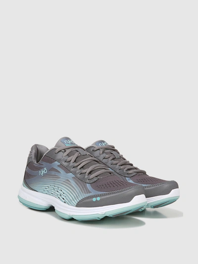 Ryka Women's Devotion Plus 3 Walking Shoes Women's Shoes In Quiet Gray Mesh Fabric