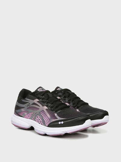 Ryka Devotion Plus 3 Walking Women's Shoes Women's Shoes In Black Mesh Fabric