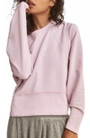 Free People Fp Movement Where The Wind Blows Sweatshirt In Powdered Lavender