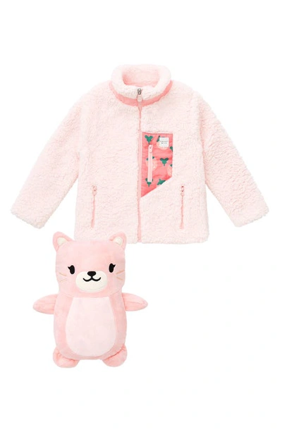 Cubcoats Kids' Kali The Kitty 2-in-1 Stuffed Animal Jacket In Pink