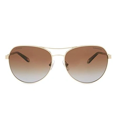Tiffany & Co Tf3051b 1837 Pilot Aviator Sunglasses