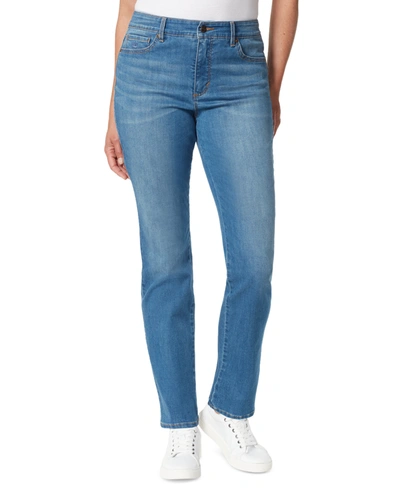 Gloria Vanderbilt Women's Avery Slim Pull-on Average Length Jeans In Hartford