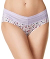 Warner's No Pinching No Problems Lace Hipster Underwear 5609j In Multi Color Dot