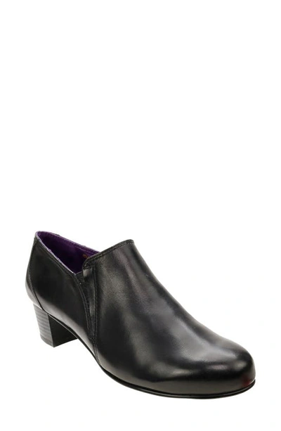 David Tate Classico Pump In Black Leather