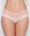 Warner's No Pinching No Problems Lace Hipster Underwear 5609j In White