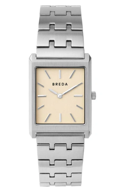 Breda Virgil Bracelet Watch, 26mm In White/silver