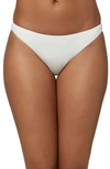 O'neill Saltwater Solids Rockley Bikini Bottoms In Vanilla