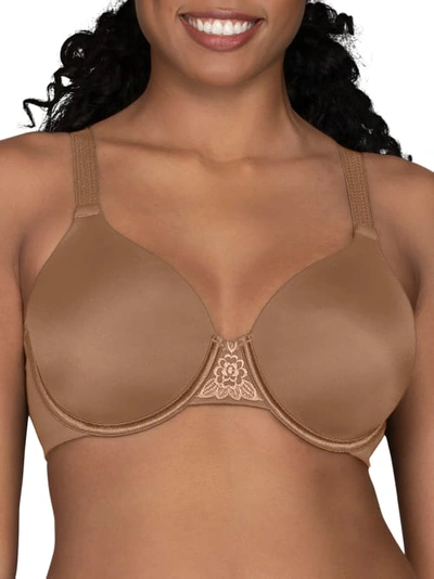 Vanity Fair Beauty Back Smoothing Full-figure Contour Bra 76380 In Totally Tan