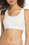 Felina Organic Cotton Bralette In White